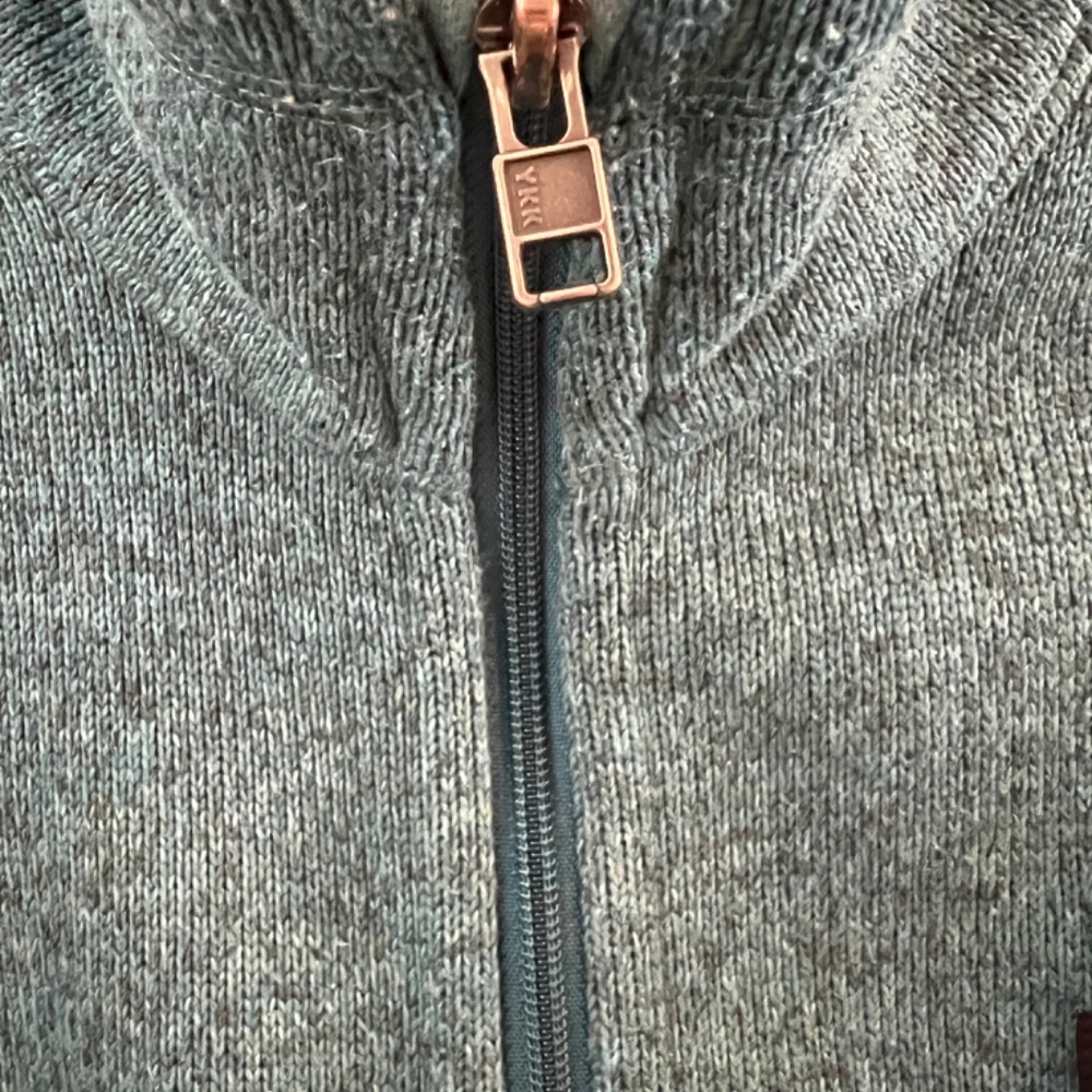 Patagonia full zip up women’s teal medium - Picture 4 of 9